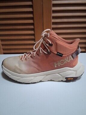 Hoka Trail Code GTX Sunbaked Hotsauce Trail Hiking Boots Women's Size 11B *NEW